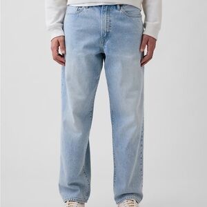 Gap Baggy Fit Light Wash Jeans - W34 L34